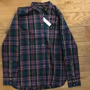 J Crew Plaid Shirt -Size 8